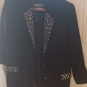 This is a statement for sure black Jacket! Made in the USA!